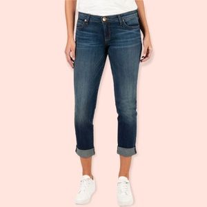 Kut From The Kloth Catherine MidRise Boyfriend Jeans, Medium Wash, Size 12